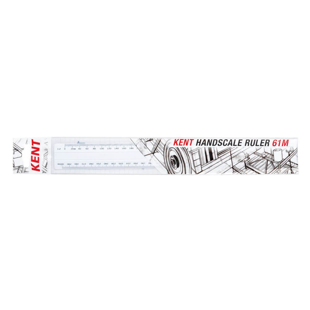 Drafting Measuring Specially Designed Kent Precision Doublesided Handscale Ruler