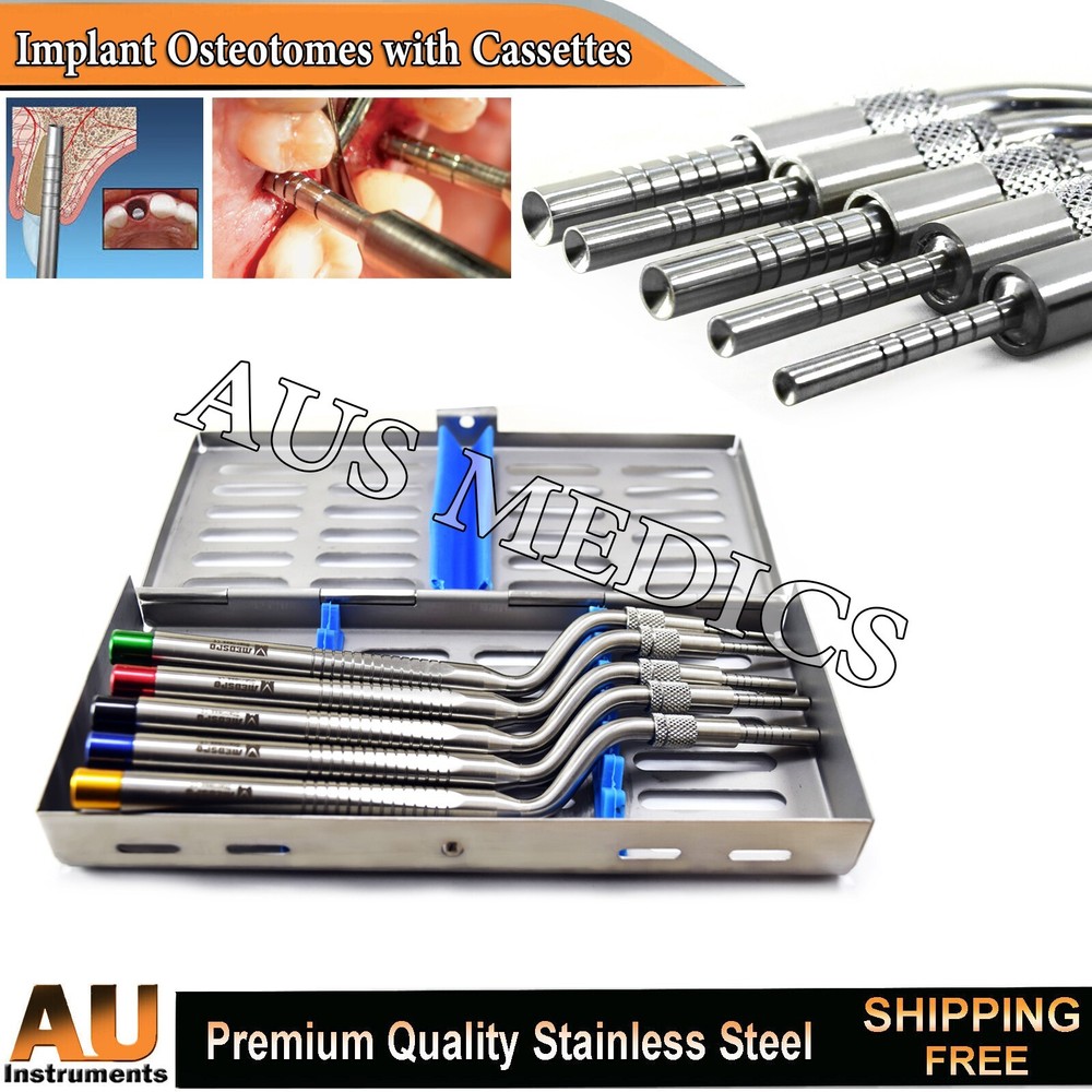 Dental Implant Osteotomes Concave Tip
