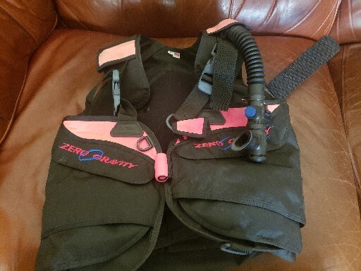 SeaQuest Zero Gravity Bouyancy Compensator BC Scuba - Size SMALL S