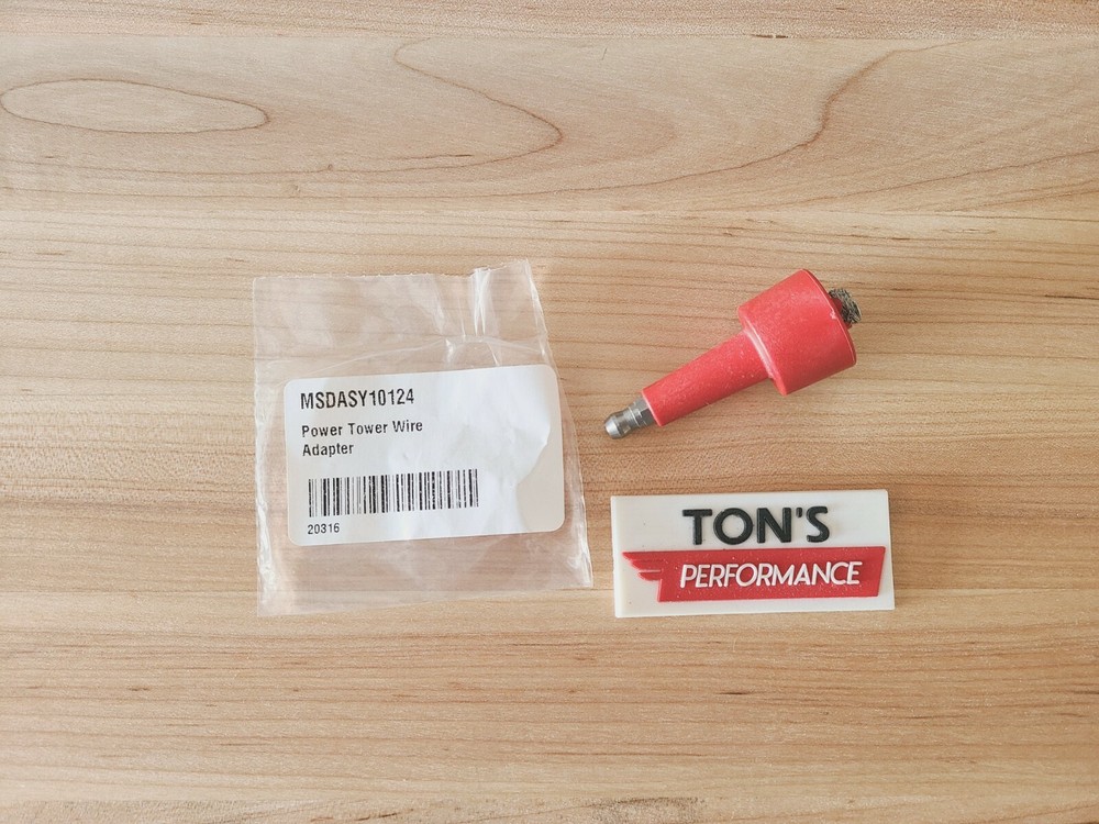 MSD Ignition ASY10124 Power Tower Spark Plug Wire Adapter
