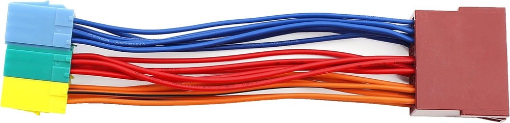 Auxiliary Audio MP3 Changer Adapter Cable Connector For VW Audi 8Pin Mini ISO