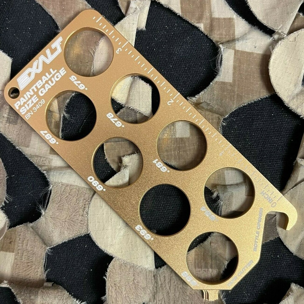 NEW Exalt Ball Sizer - Gold