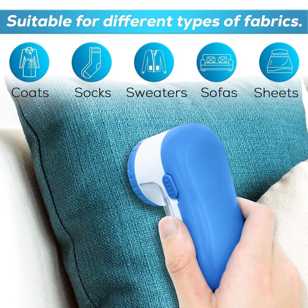 Fabric Shaver Lint Remover USB Powered Lint Shaver Efficiently Remove Lints from