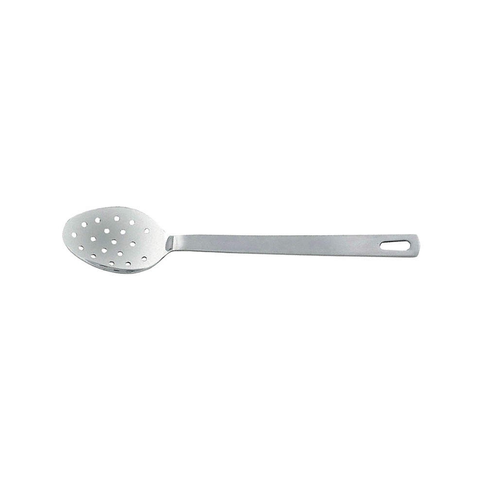 CRESTWARE SPP11 Basting Spoon,11 in L,Silver 45GK78