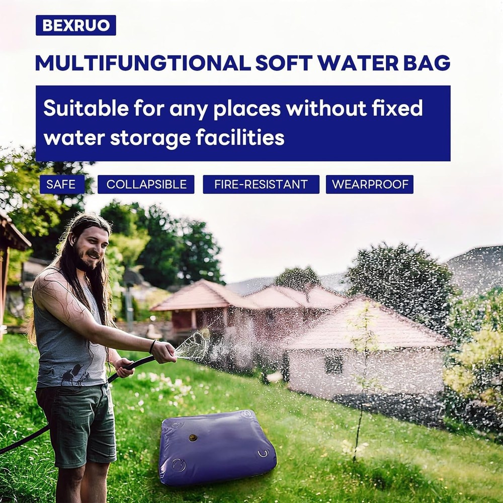 Large Capacity Water Storage Bladder - Camping, Garden
