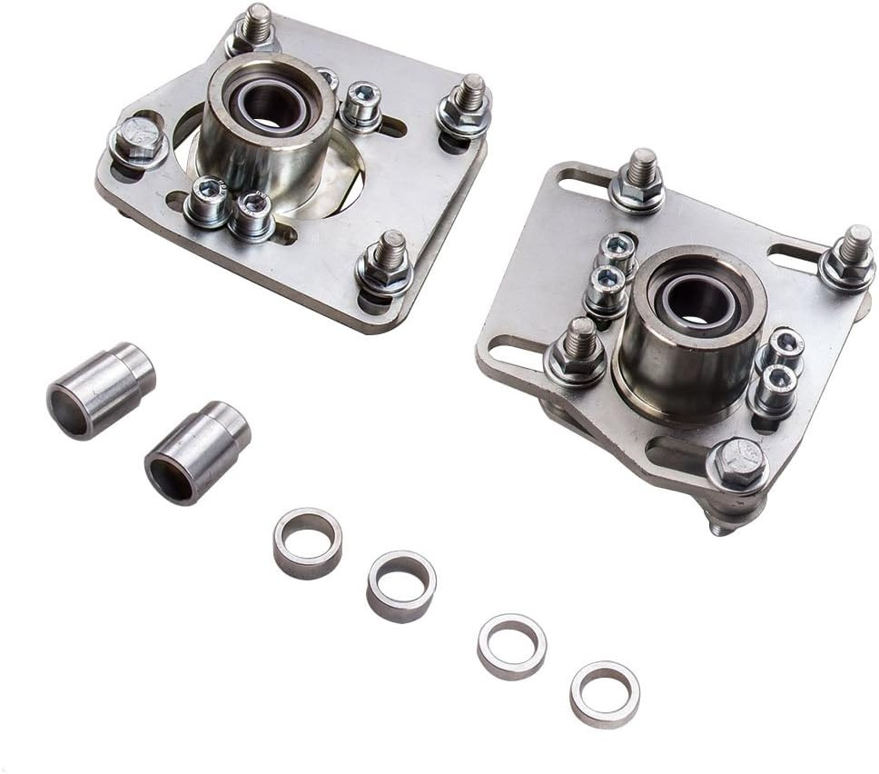 Adjustable Camber Plates Front Upper Mount for Ford Mustang 1994-2004 2Pc