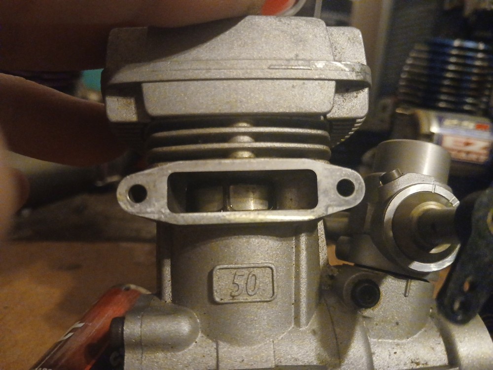 O.S. Max .50 SX H Helicopter Engine