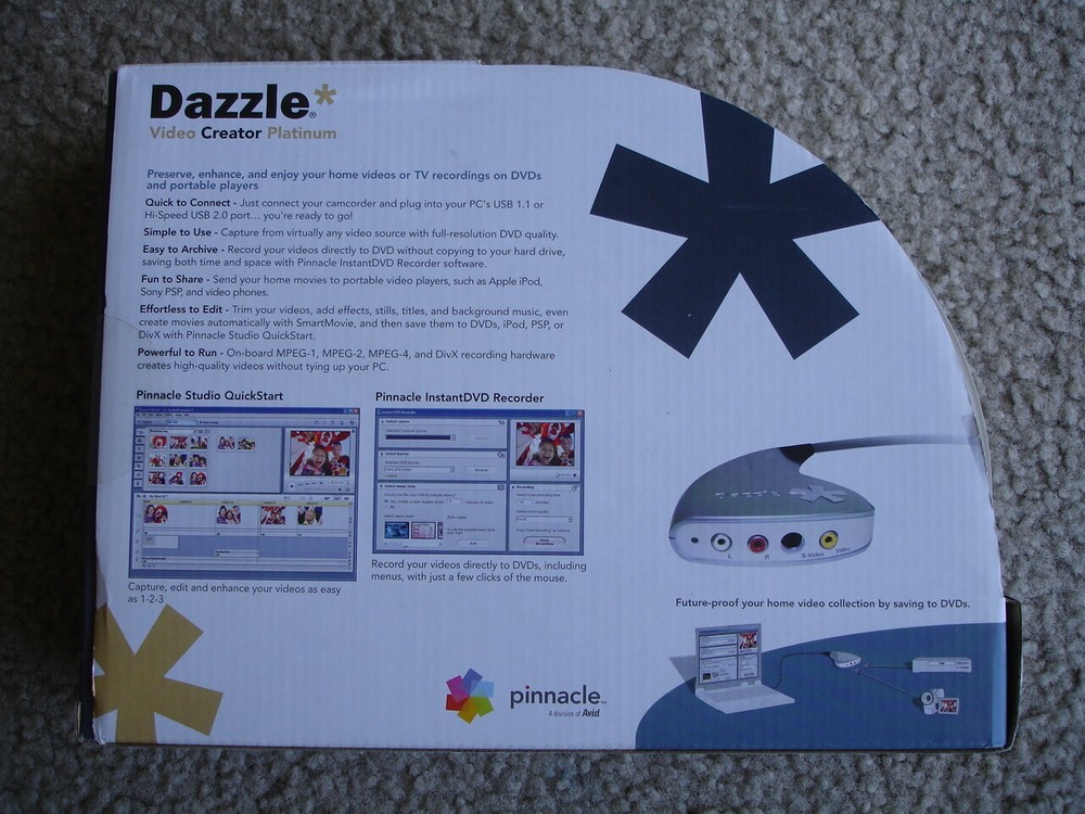 Brand New Dazzle Video Creator Platinum