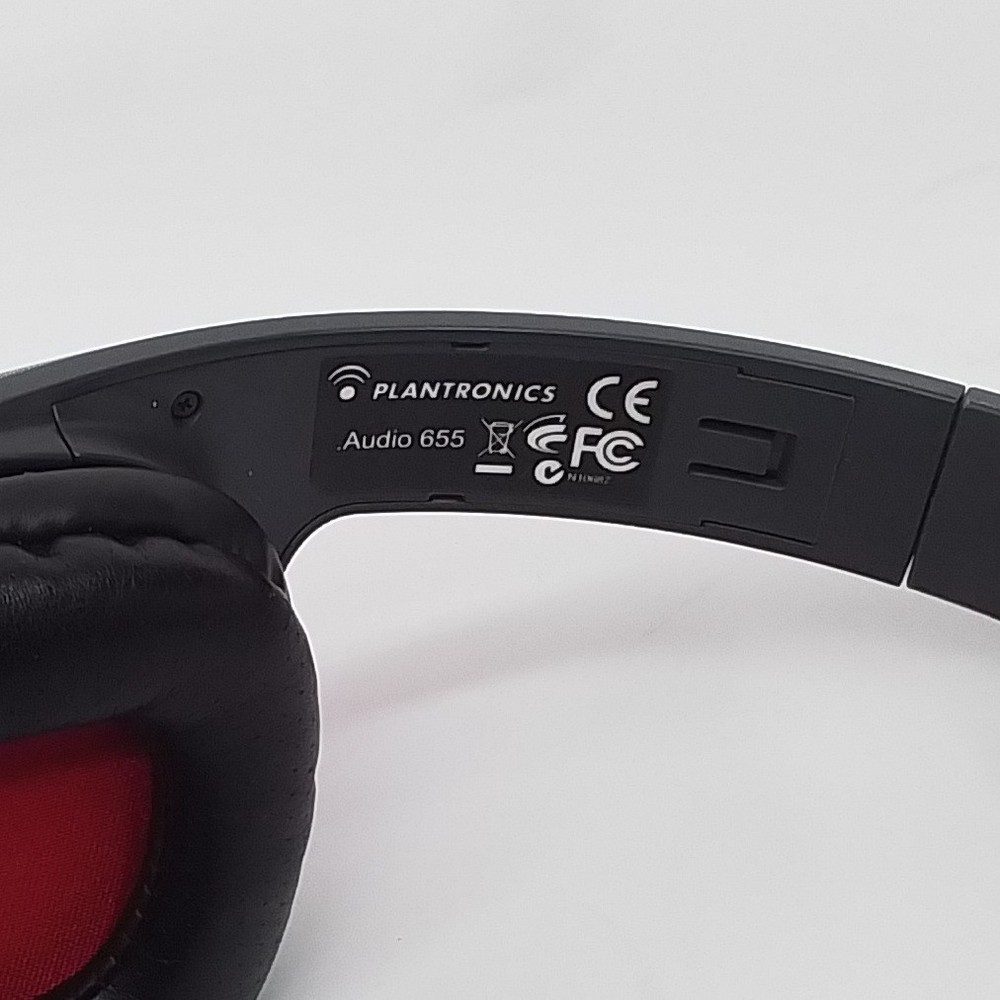 Plantronics .Audio 655 USB Stereo Headset with Mic – Tested Working
