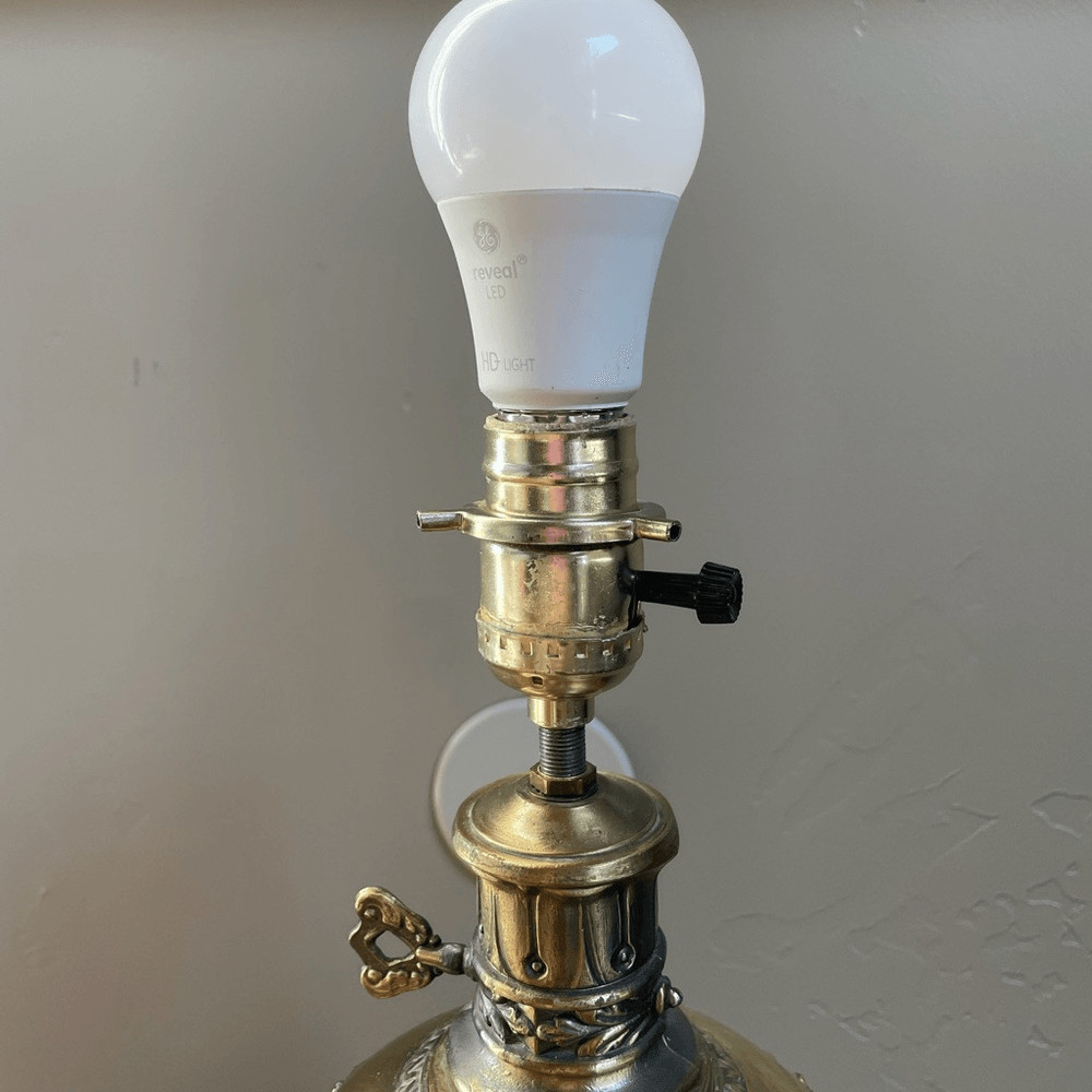 Elegant Brass Table Lamp