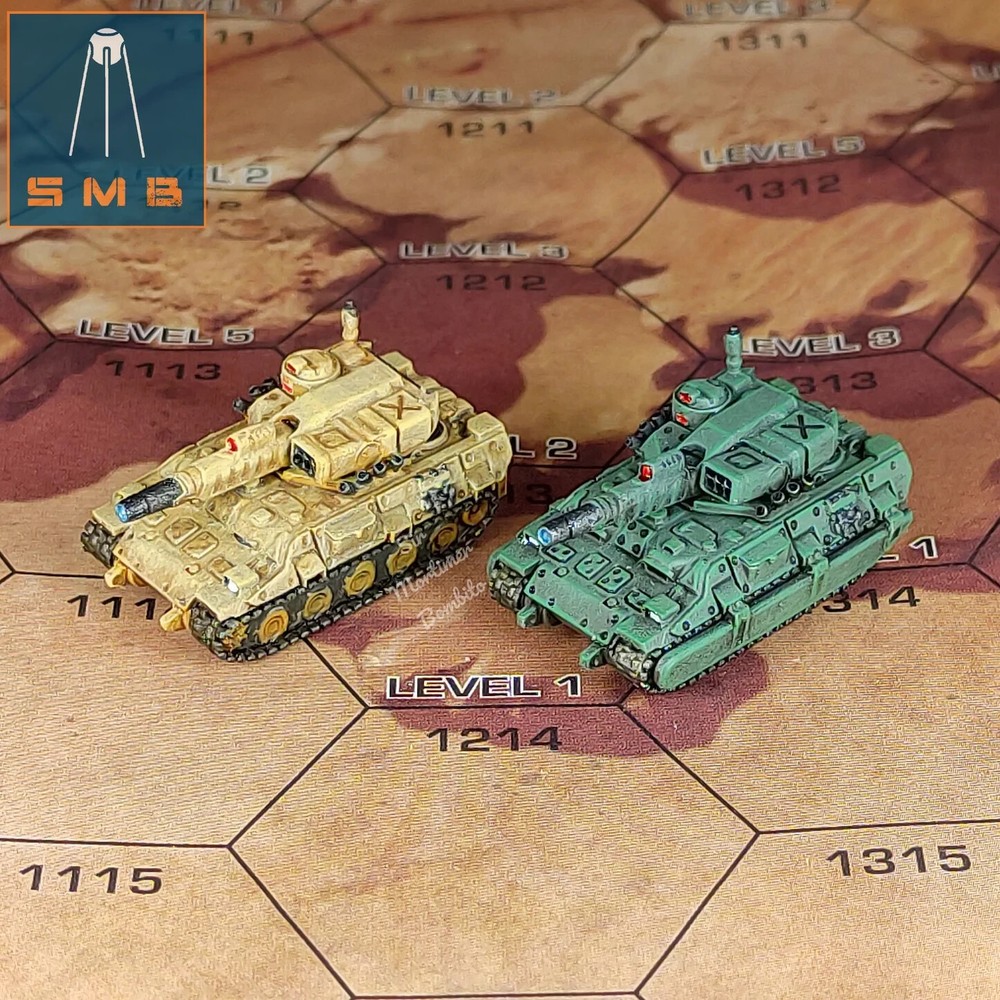 MURMIDONI x2 - Alternate Battletech Model - By Sir Mortimer Bombito