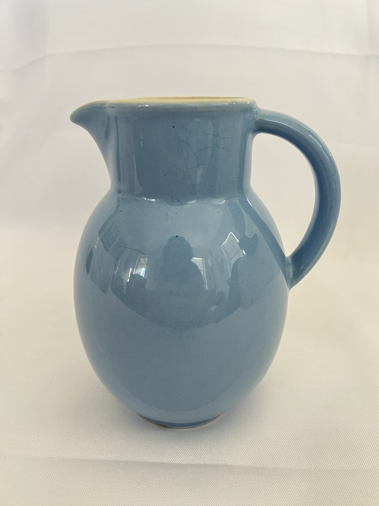 Steuler Germany Studio Art Pottery Pitcher Signed Vintage