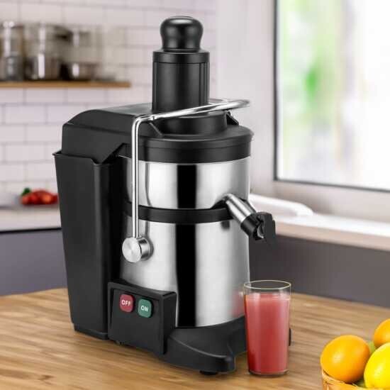 Continuous Feed Juice Extractor with Pulp Ejection - 120V