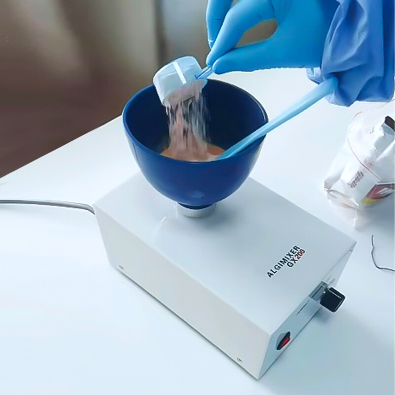 Knob Control Alginate Impression Mixer Multifunctional Dental Mixing Machine