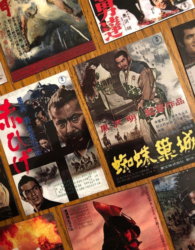 Kurosawa fridge magnets Samurai movies