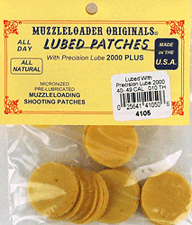 Modern Muzzleloader Original Wonder Patches .40-.49 .010 - 4105