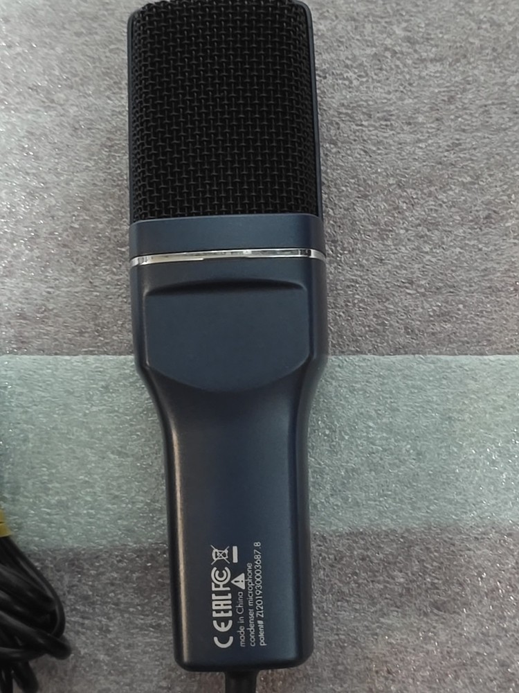 Tonor Condenser USB Microphone Black Blue