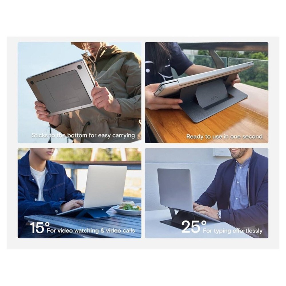 MOFT Adhesive and Foldable Laptop Stand - PINK