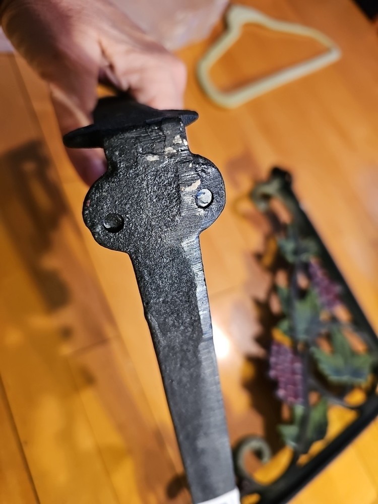 2 Heavy Cast Iron Shelf Bracket Grape Leaf Heavy Cast Iron