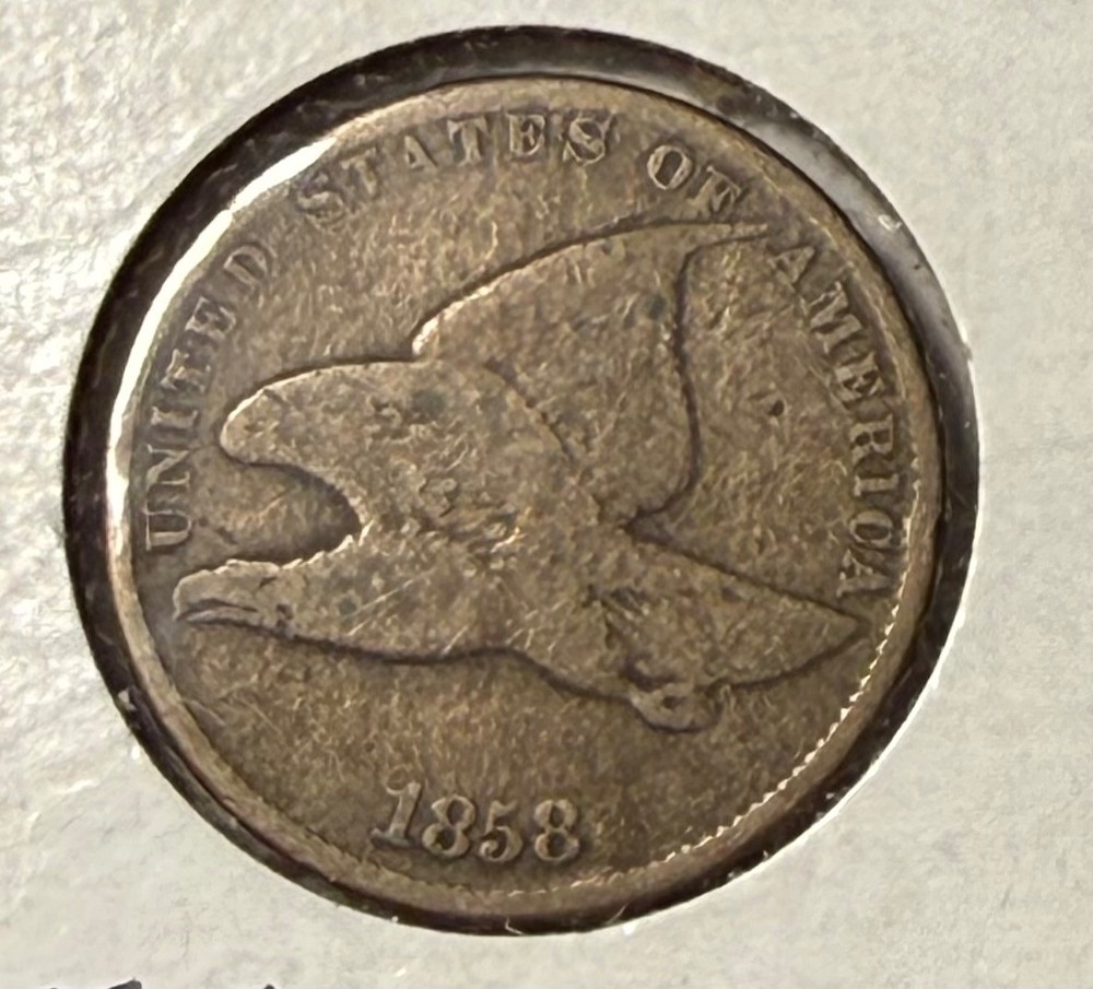 1858 Flying Eagle Cent