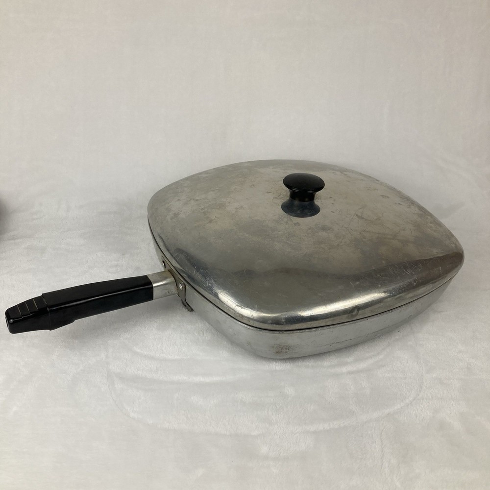 Vintage Lasko Electric Skillet & Griddle Combo Tested -Works