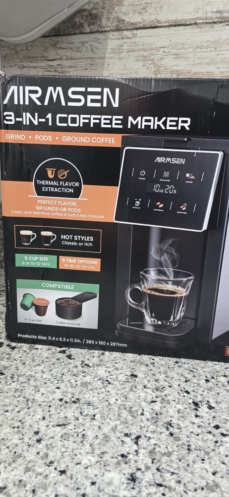 AIRMSEN 3-1 Coffee Maker