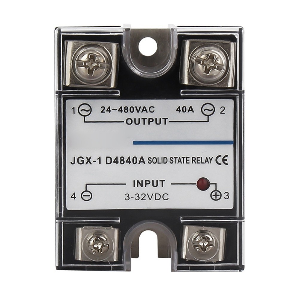 Single Phase Solid State Relay, Single Phase SSR, DC Control, AC Semiconductor r8366