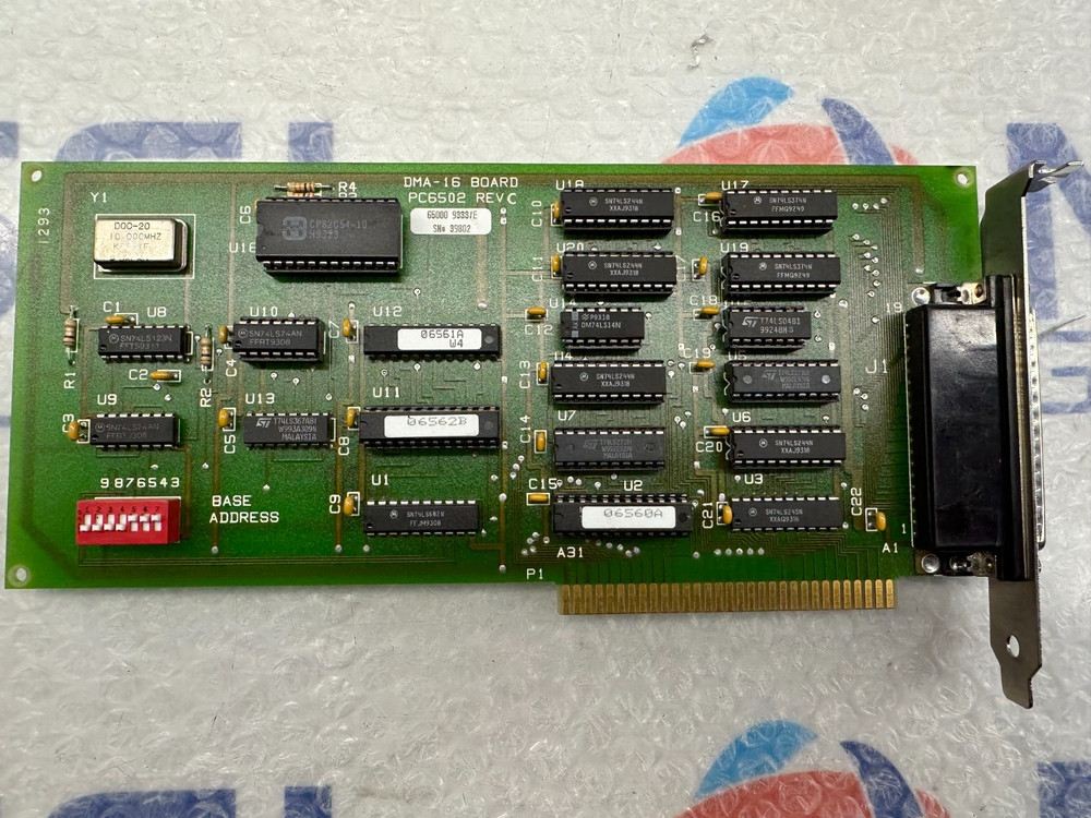 Keithley / Metrabyte MBC ISA Interface Card DMA-16 Board PC6502 Rev