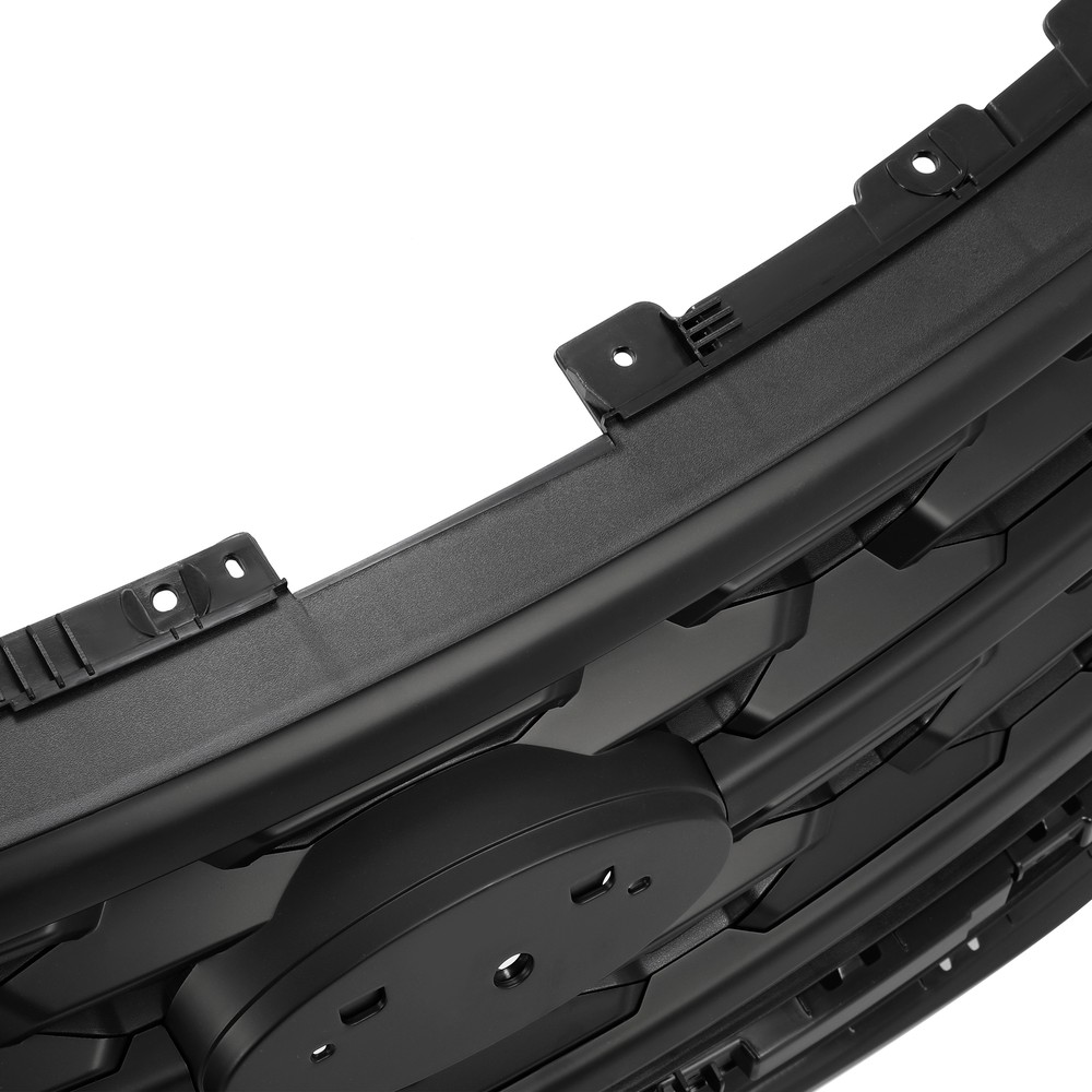 For Ford Explorer 2018-2019 Black Front Bumper Upper Grille Black ABS Painted