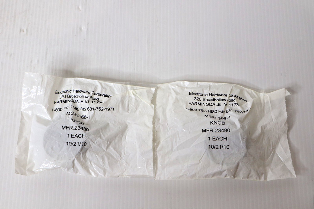 Electronic Hardware Corp MS25166-1 Knob (2 Available)