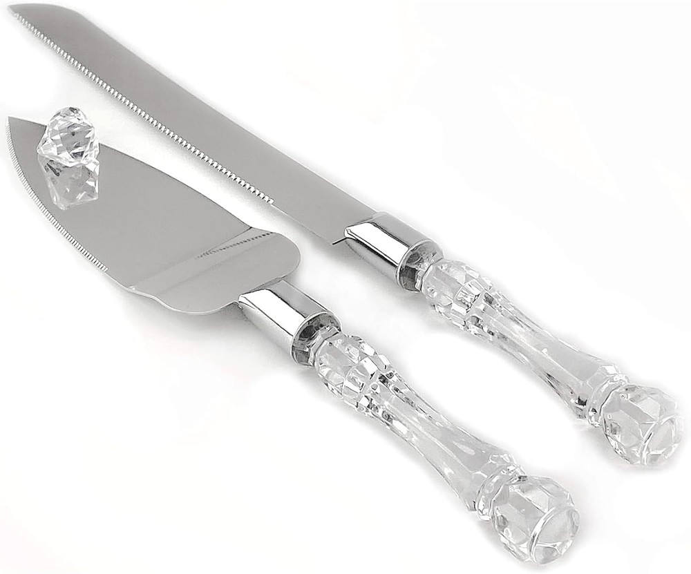 Sophisticated Wedding Cake Knife & Server Set – Dishwasher Safe, Lasting Gift