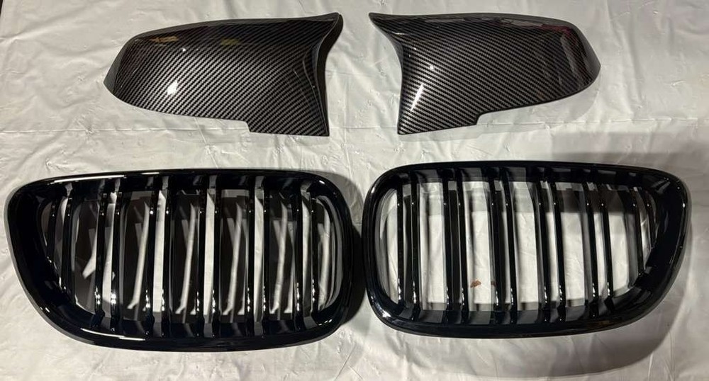 Replacement Front Upper Grill Fit for 3 Series E91 E90 LCI (2009-2011) – Gloss