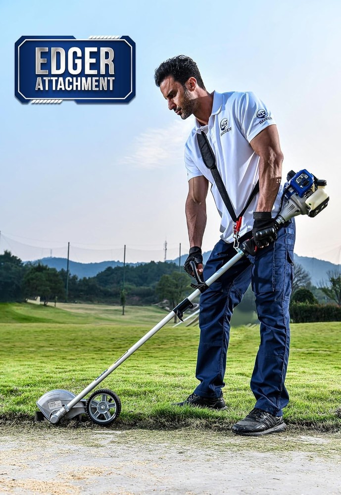 9-Inch Lawn Edger Tool with Adjustable Depth & Durable Steel Construction