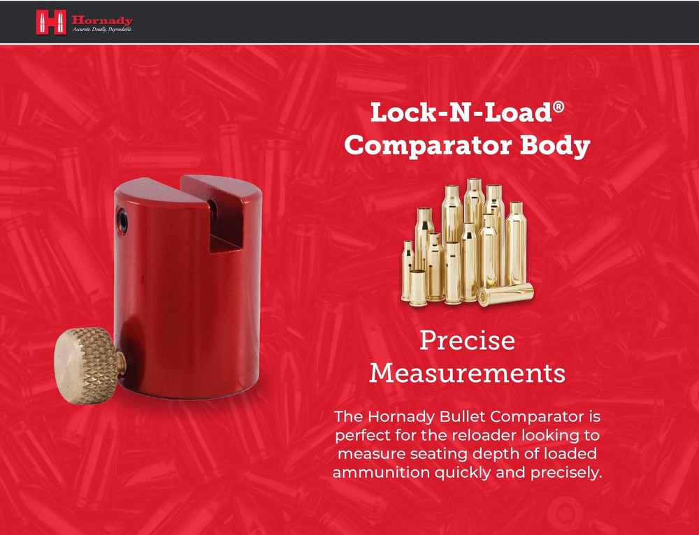 Hornady Lock-N-Load Comparator Body Comparator Body Only
