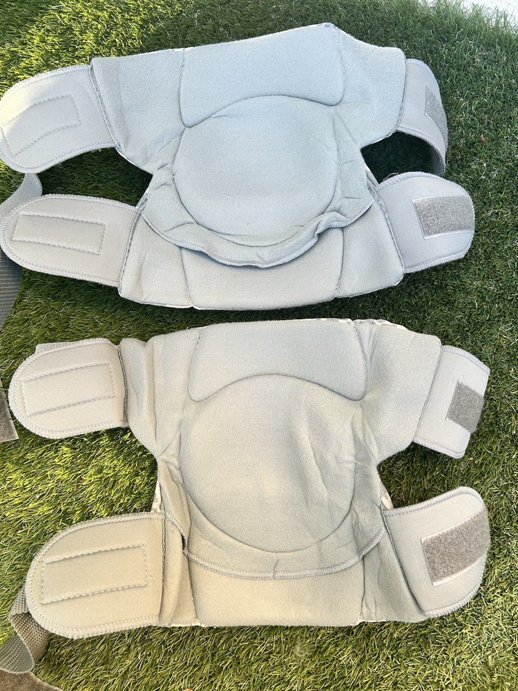 B.P.E. Tactical Adjustable Knee Pads Digital Camo Gray Size Medium 1 Pair