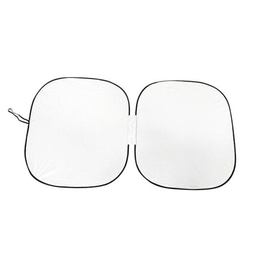 Car Windshield Sun Shade, Keep Car Cool Sun Protection Cover, 1 PC Silver