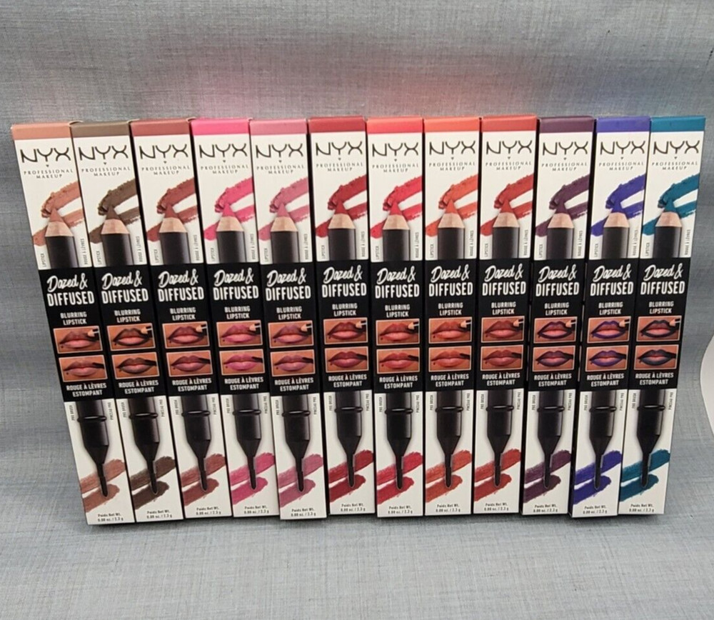 NYX Dazed & Diffused Blurring Lipstick - Pick your color
