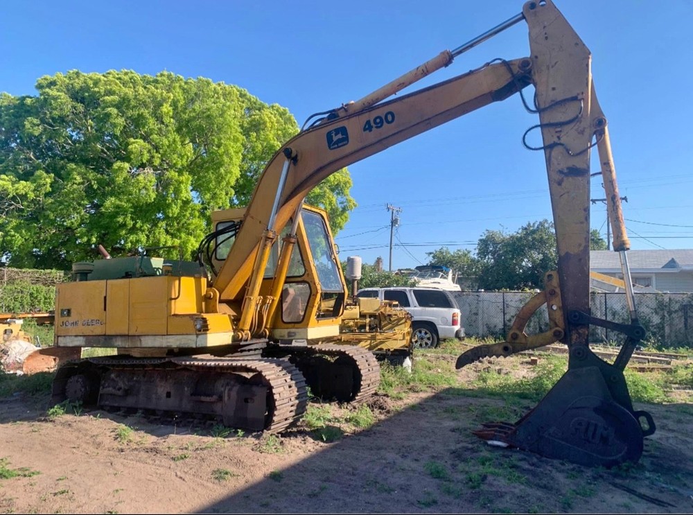 490 john deere excavator