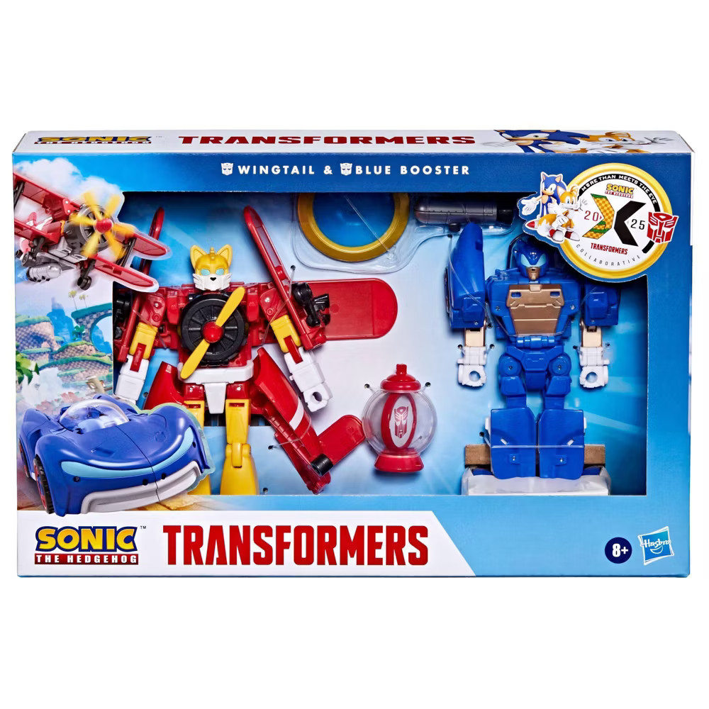 Transformers Collaborative Sonic the Hedgehog x Transformers Wingtail and Blue