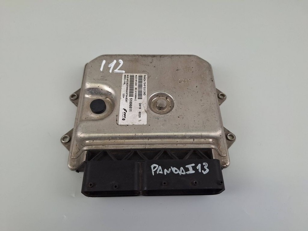 Fiat Panda II 2008 Engine Control Module 51896811 kW BVV661