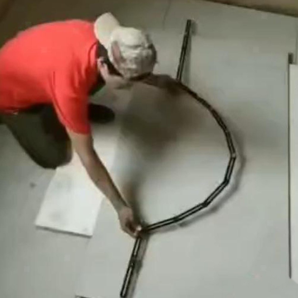 Multi Angle Measuring Ruler Angle Template Tool Aluminum Alloy Tile Measuring