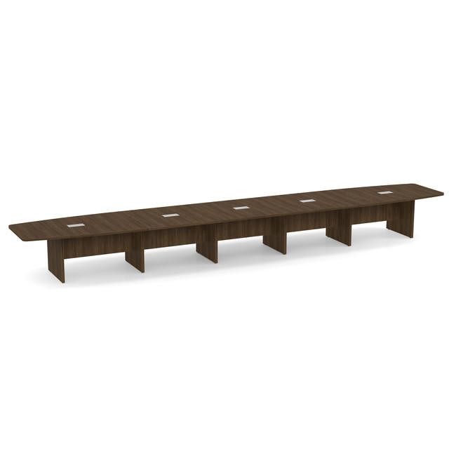 New 24' Expandable Boat Shaped Office Conference Table - Multiple Colors!
