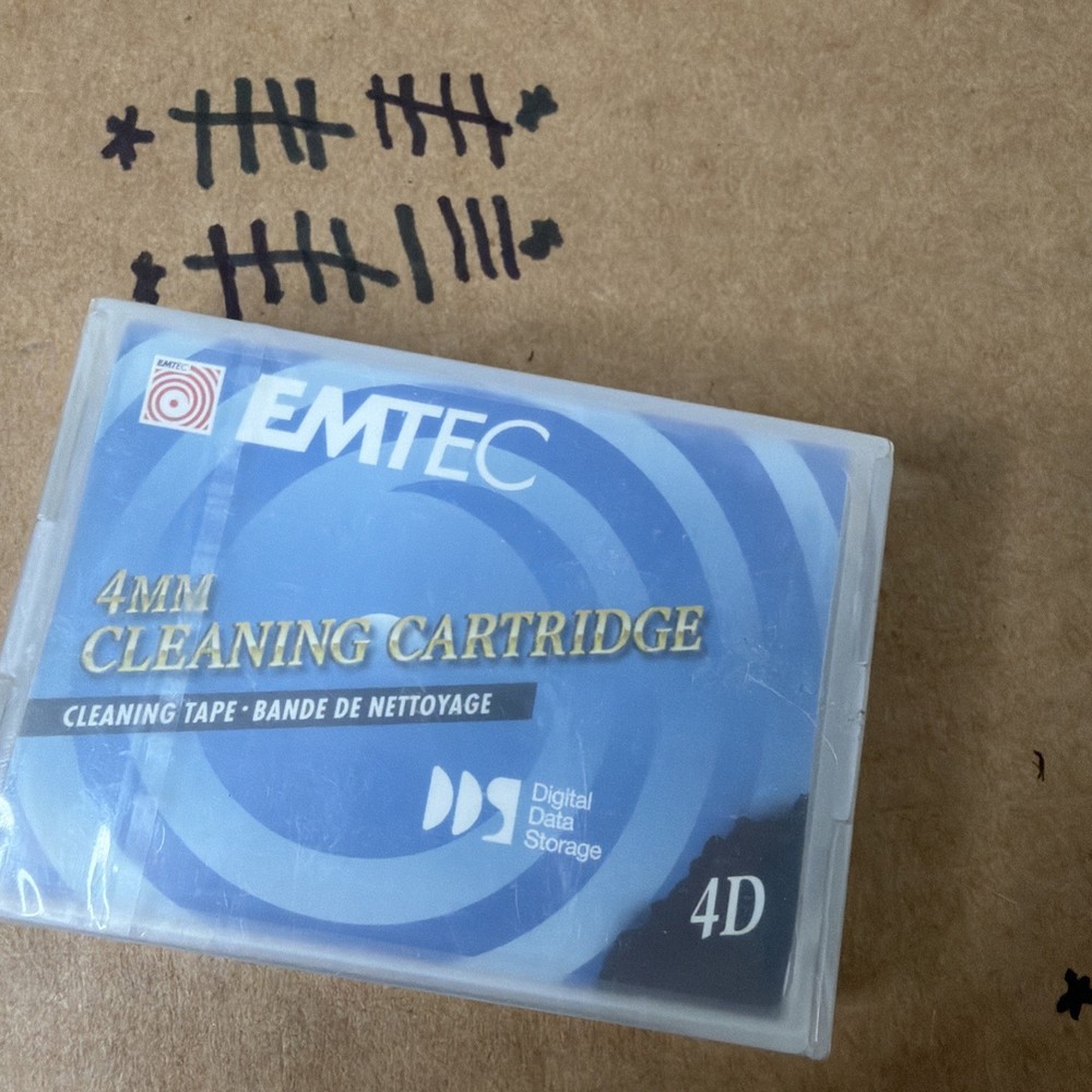 EMTEC 4MM Cleaning Cartridge 4D