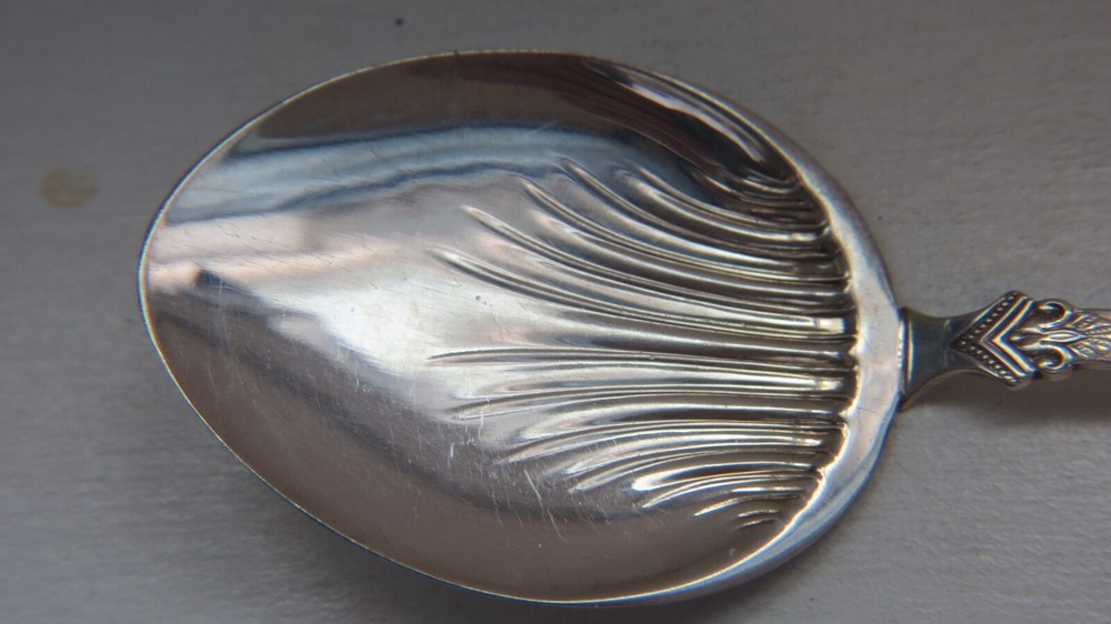 Anitra Solid small Pastry Spoon by Magnus Aase 830 Silver Norway