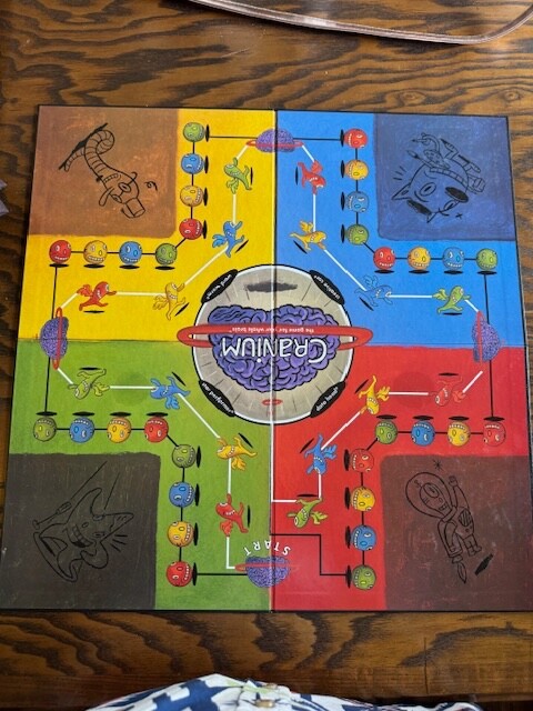 1998 Cranium Original Game Board