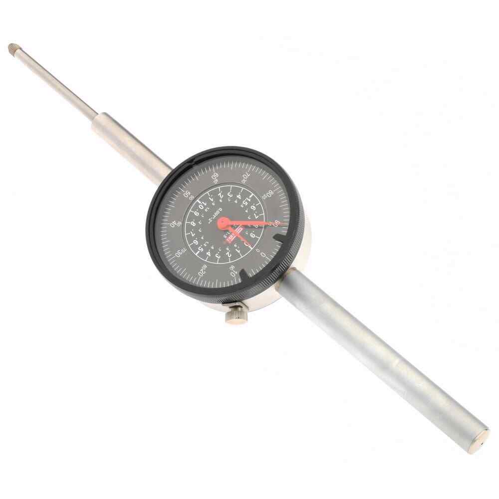 SPI 2" Range, 0-100 Reading, 0.001" Grad Dial Drop Indicator 2.2" Dial, 0.1" ...