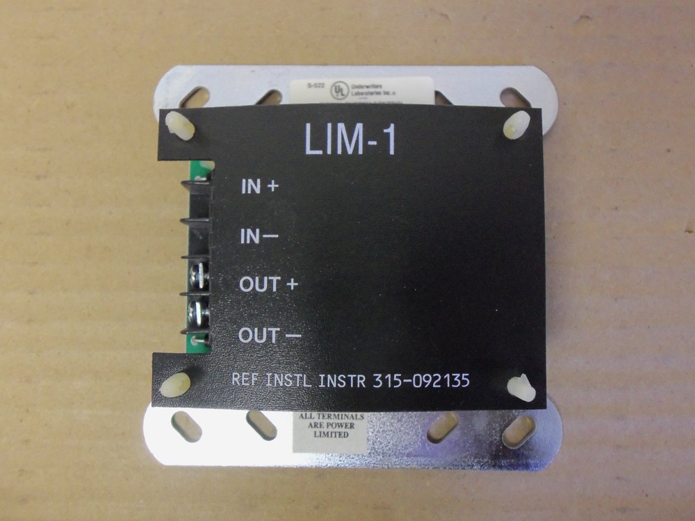CERERUS PYROTRONICS  | SIEMENS LIM-1 LOOP ISOLATOR MODULE FIRE ALARM LIM1