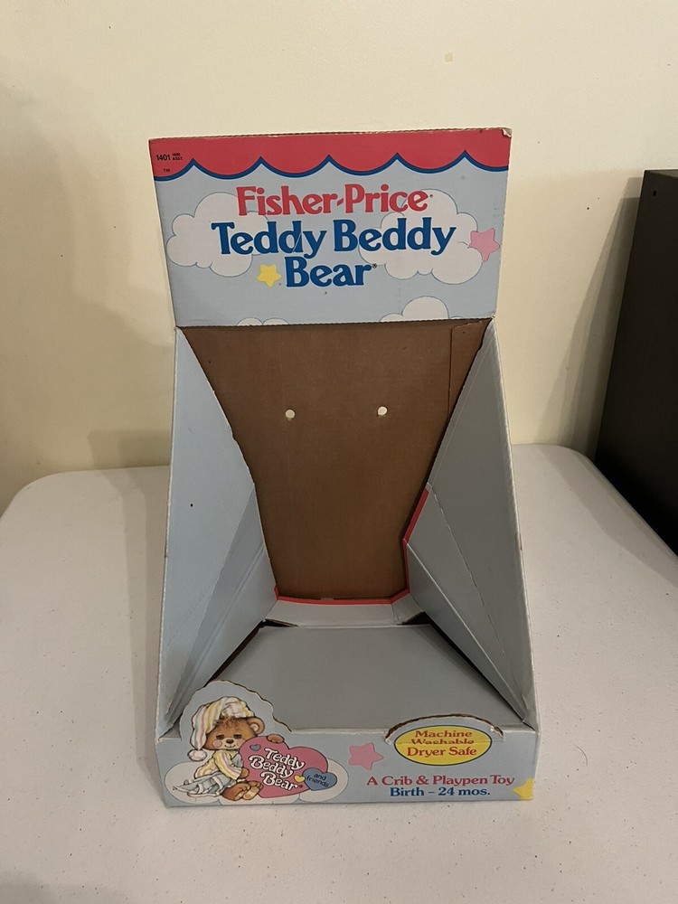 teddy beddy bear Vintage *box Only*