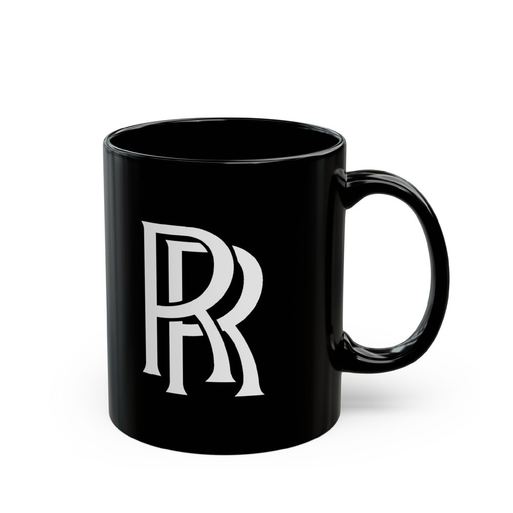 Rolls Royce 11oz Coffee Tea Black Mug