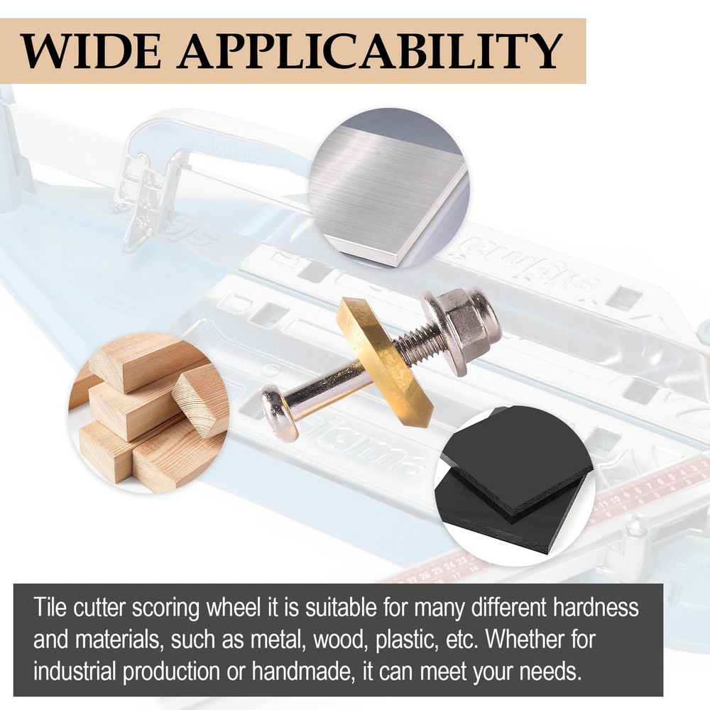 12MM Tile Cutting Scoring Whee 14A for All Sigma Pull Handle Alloy Manual Tit...